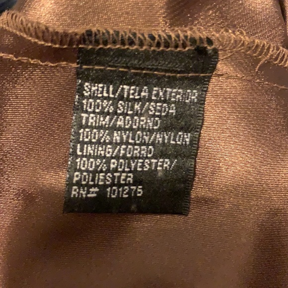 NICOLE MILLER ⭐️ 100% Silk Spaghetti Strap Dress - Picture 10 of 10